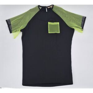 Christopher Kane Women's T-shirt Mini Dress Size 6 Black